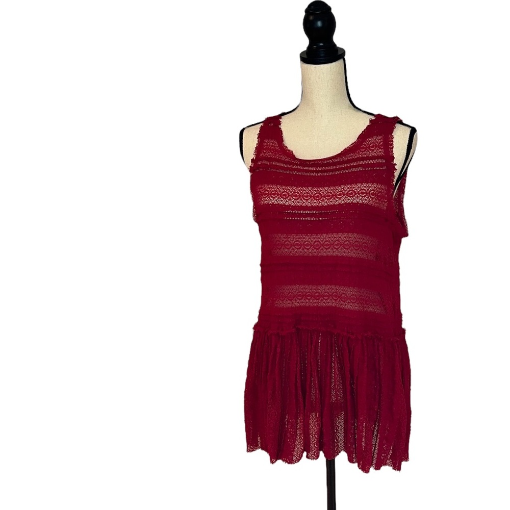 Free People Lace Tunic, Size XS